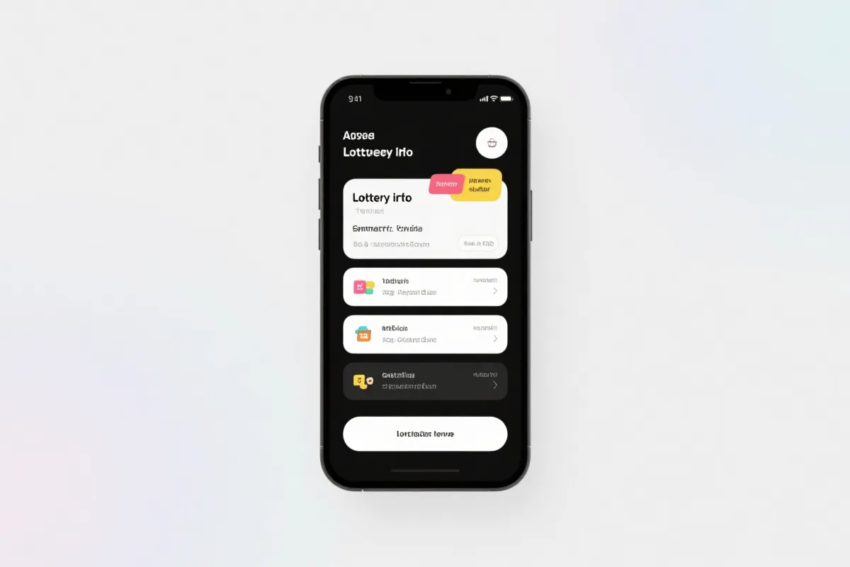 中国体彩 App 界面示意